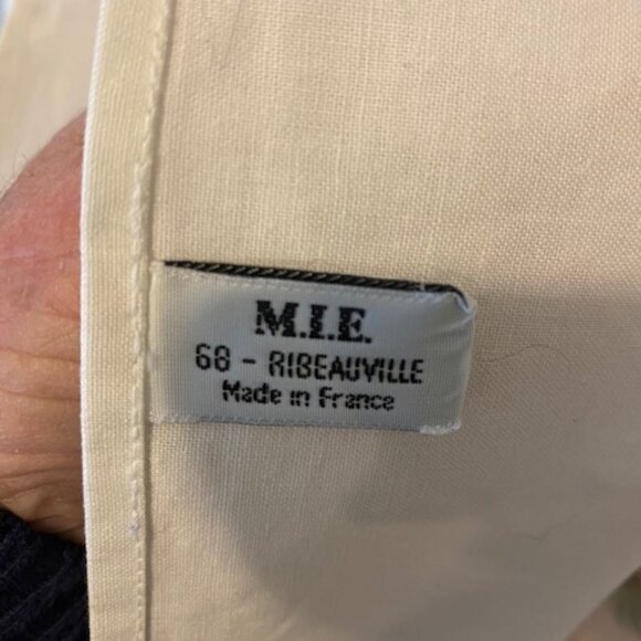 56x56 Square Ribeauville Linen Table Cloth - Picture 5 of 7